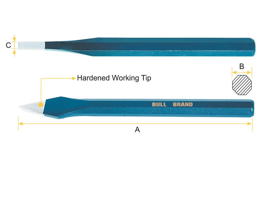 Cape Chisel - Oct Shank