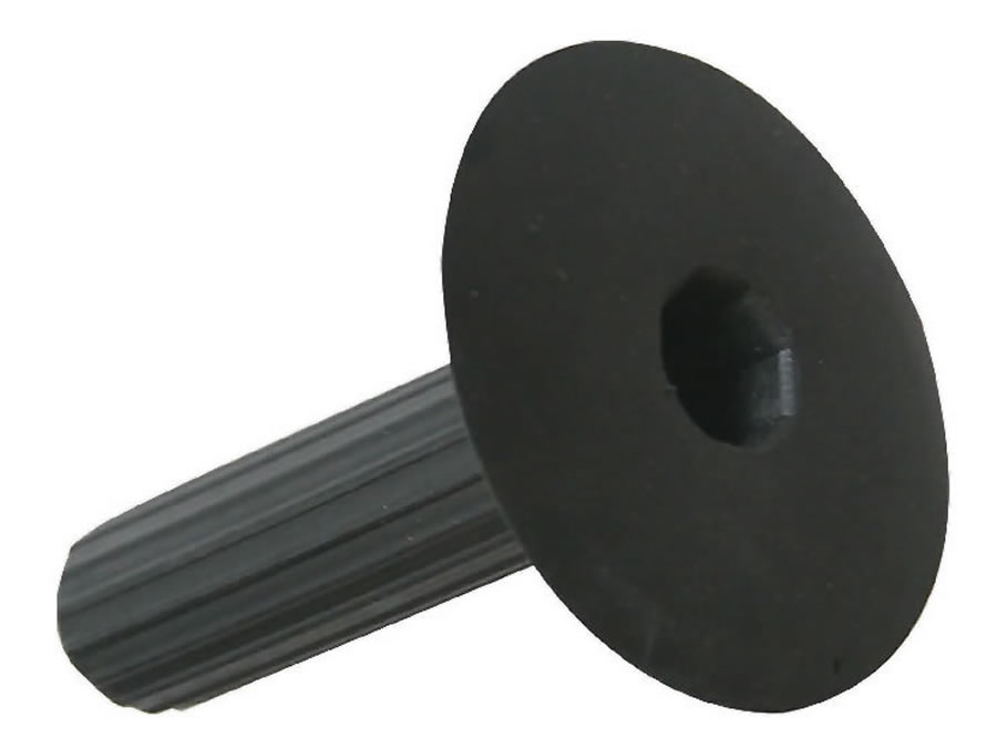 Economic Black Hand Protector - Round Plate