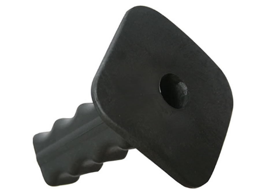 Economic Black Hand Protector - Square Plate