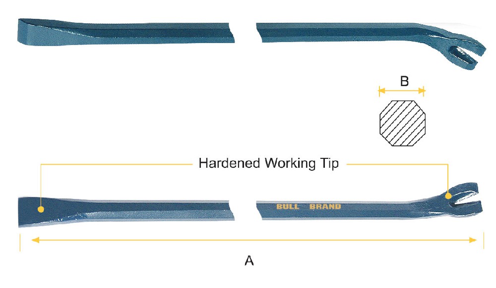 Ripping Bar, Oct Shank