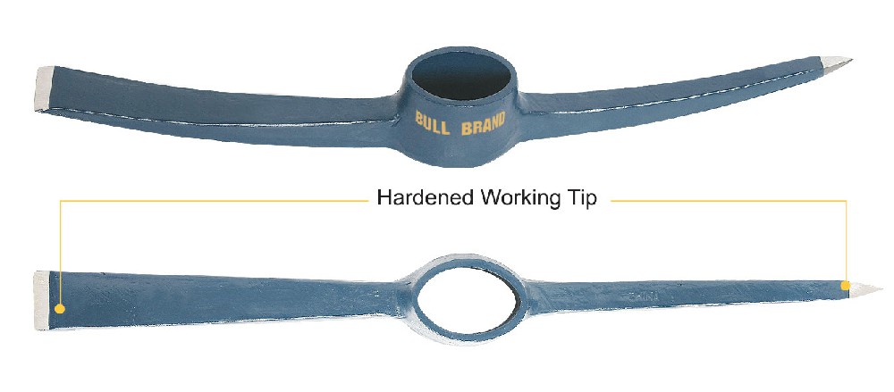 Pickaxe Head - Oval Hole